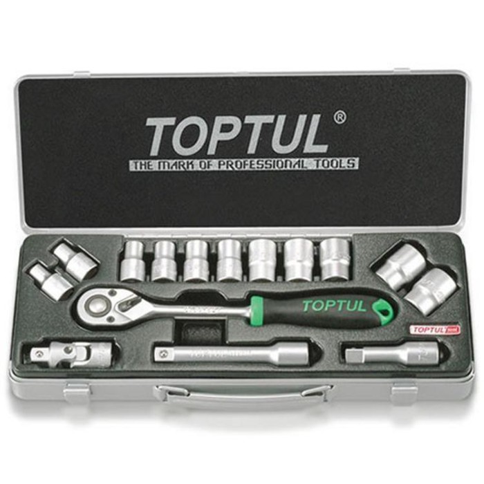 купить купить Набор инструмента TOPTUL 1/2&quot; 15ед. (6-гр.) GCAD1502  