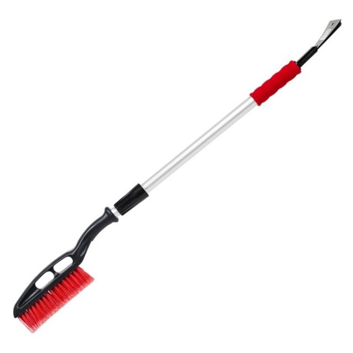 купить купить Щетка со скребком телескопическая 99-139см INTERTOOL AT-0119  