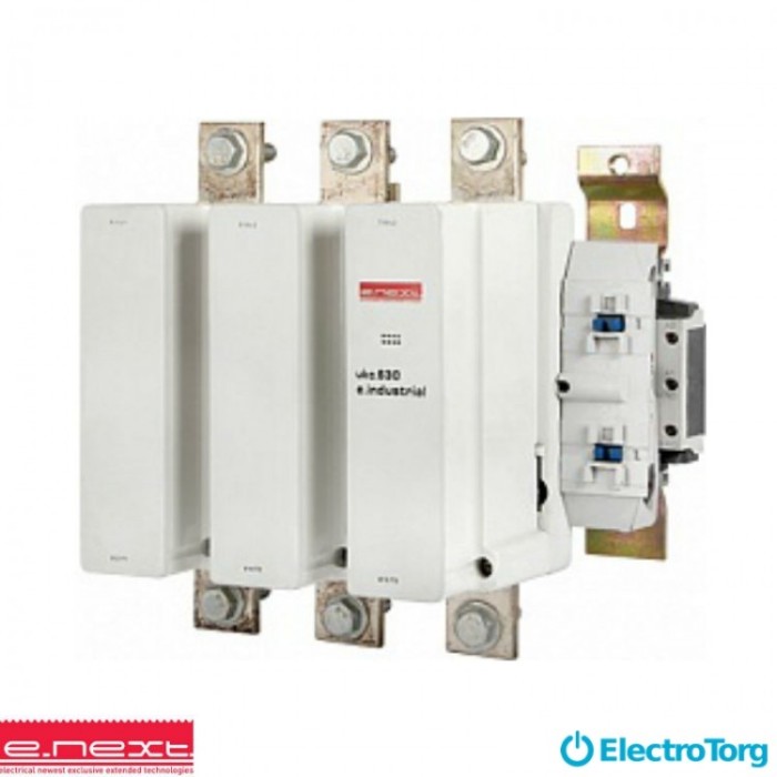 купить купить Контактор e.industrial.ukc.630.220, 630А, 220В, E-next  
