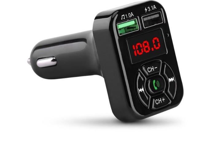 купить купить FM модулятор HAVIT HV-FM807BT Black  