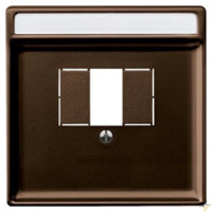 купить купить Центральная накладка для TAE/Audio/USB SD коричневый Schneider Electric (Шнайдер Электрик)  