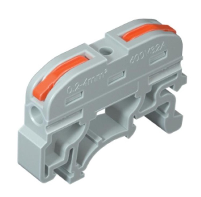 Клема 1/1 на din-рейку набірна з’єднувальна