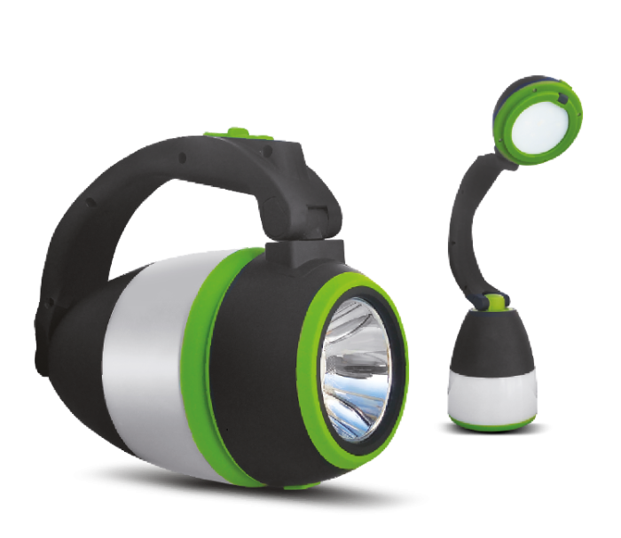 LED ліхтар мультифункціональний акумуляторний LEBRON L-HL-635, ABS, 5W, 1500mAh Li-Ion, USB