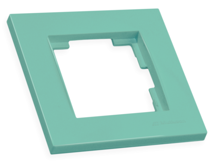 Рамка одномісна RITA, Mutlusan, зелений, (2220 800 1110)