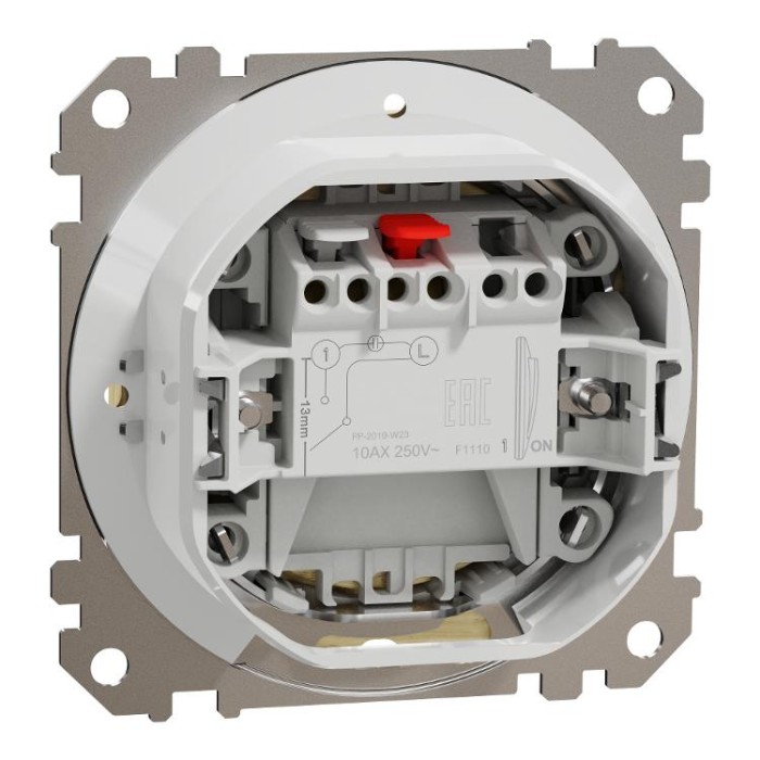 купить купить Одноклавішний вимикач, 10АX, IP44, береза, Sedna Design&amp;Elements Schneider Electric  