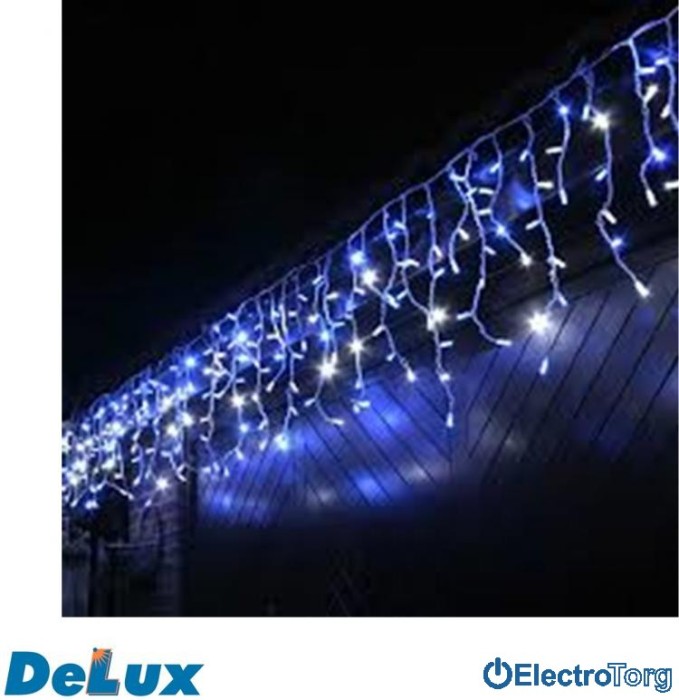 купить купить Гирлянда внешняя ICICLE 108 LED IP44 EN DELUX (Делюкс)  