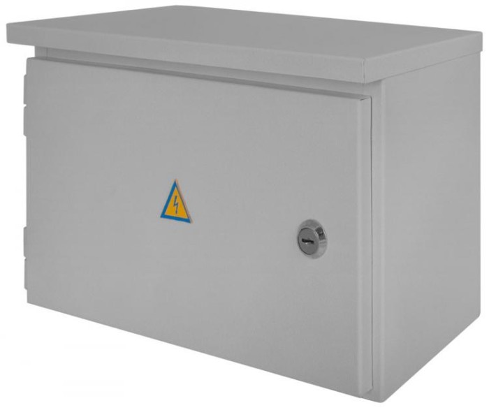 Корпус e.mbox.stand.n.15.z металлический, под 15мод., герметический IP54, навесной, с замком E.NEXT