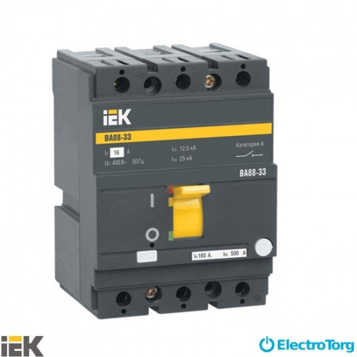 купить купить Автоматический выключатель ВА88-33  3Р   32А  35кА ИЭК (IEK)  