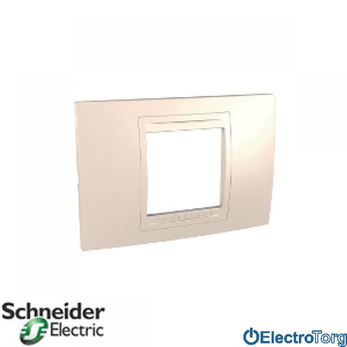 купить купить Рамка 2-модульная горизонтальная Unica Allegro Schneider  