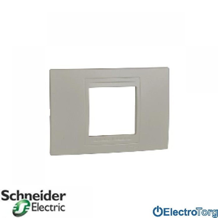 купить купить Рамка 2-модульная горизонтальная Unica Allegro Schneider  