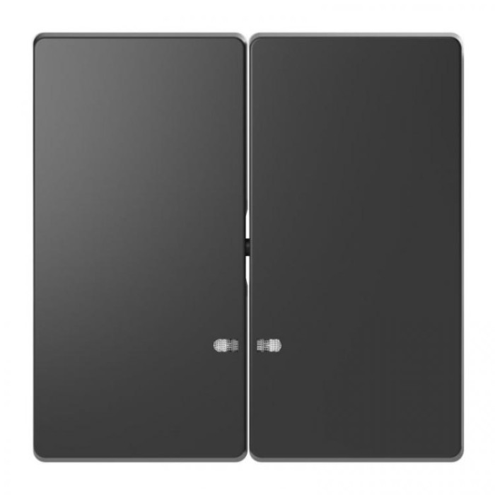 купить купить Клавиша 2-я с линзой д/Led мод антрацит Merten D-Life Schneider Electric (Шнайдер Электрик)  