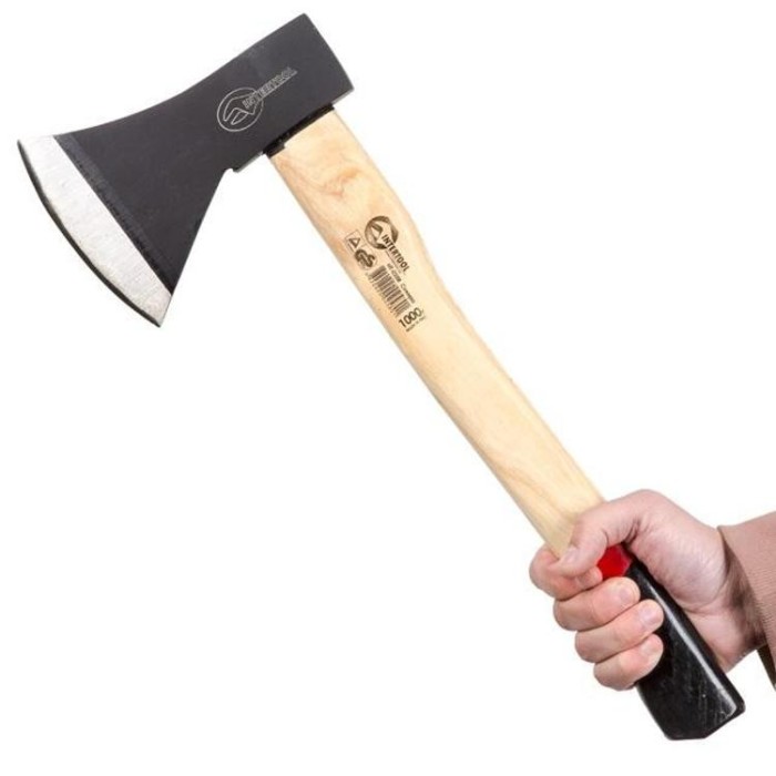 купить купить Топор 1000 г, ручка пекан, 48-57 HRC INTERTOOL HT-0258  