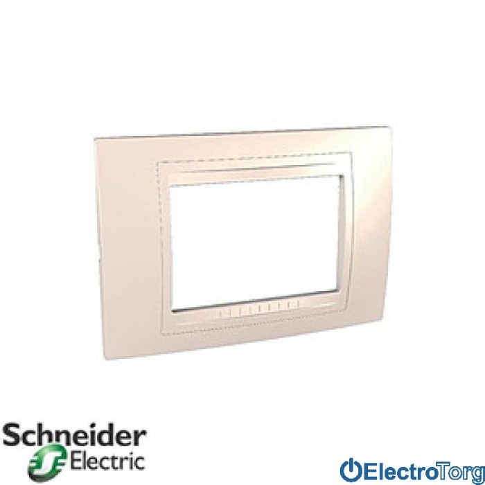 Рамка 3-модульная горизонтальная Unica Allegro Schneider