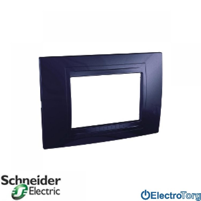 купить купить Рамка 3-модульная горизонтальная Unica Allegro Schneider  