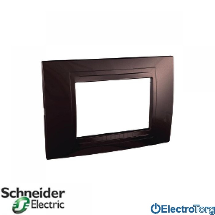 купить купить Рамка 3-модульная горизонтальная Unica Allegro Schneider  