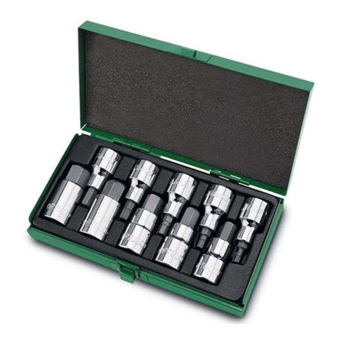 купить купить Набор головок-бит шестигранник TOPTUL 1/2&quot; Н4-Н19 GAAD1007  