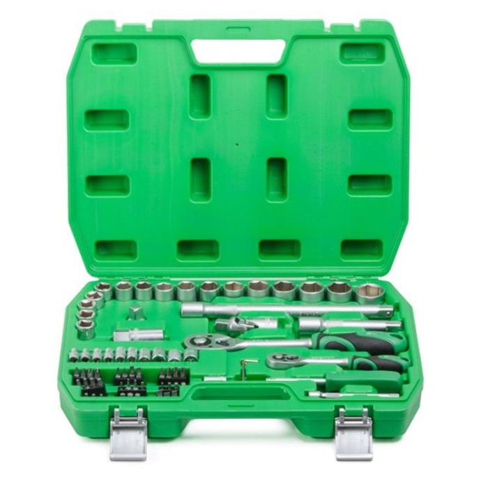 купить купить Набор инструмента 72ед, 1/2&quot;и 1/4&quot;, Cr-V INTERTOOL ET-6072SP  