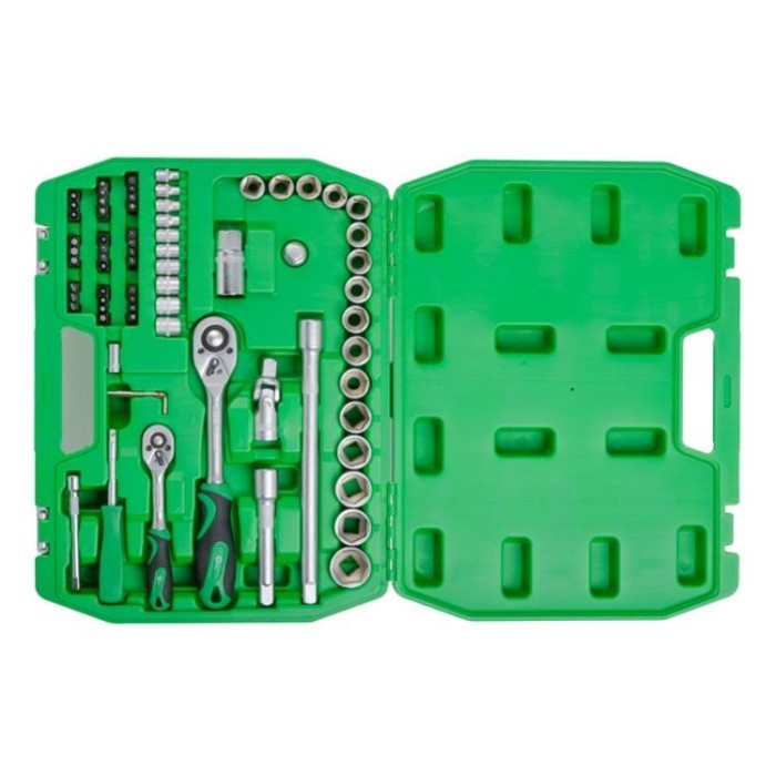купить купить Набор инструмента 72ед, 1/2&quot;и 1/4&quot;, Cr-V INTERTOOL ET-6072SP  