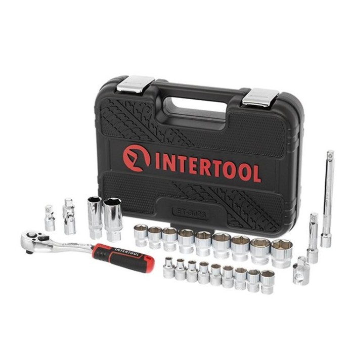 купить купить Набор инструментов 3/8&quot;, 26ед., Cr-V STORM INTERTOOL ET-8026  