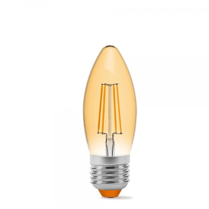 купить купить LED лампа Filament C37FA 4W E27 2200K бронза VIDEX  