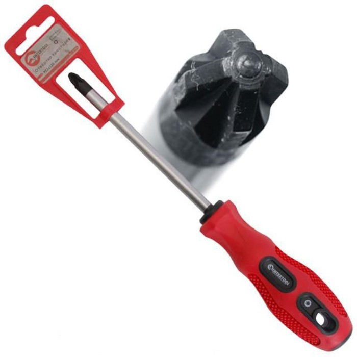 купить купить Отвертка крестовая PZ3x150 мм INTERTOOL VT-3162  