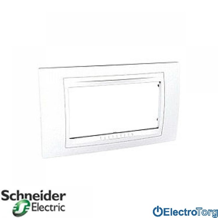 Рамка 4-модульная горизонтальная Unica Allegro Schneider