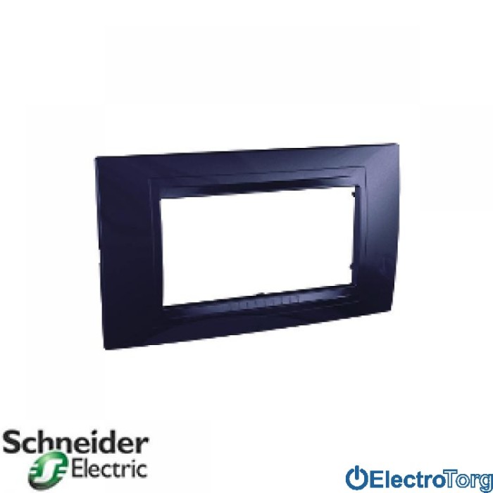 купить купить Рамка 4-модульная горизонтальная Unica Allegro Schneider  