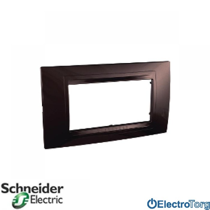 купить купить Рамка 4-модульная горизонтальная Unica Allegro Schneider  