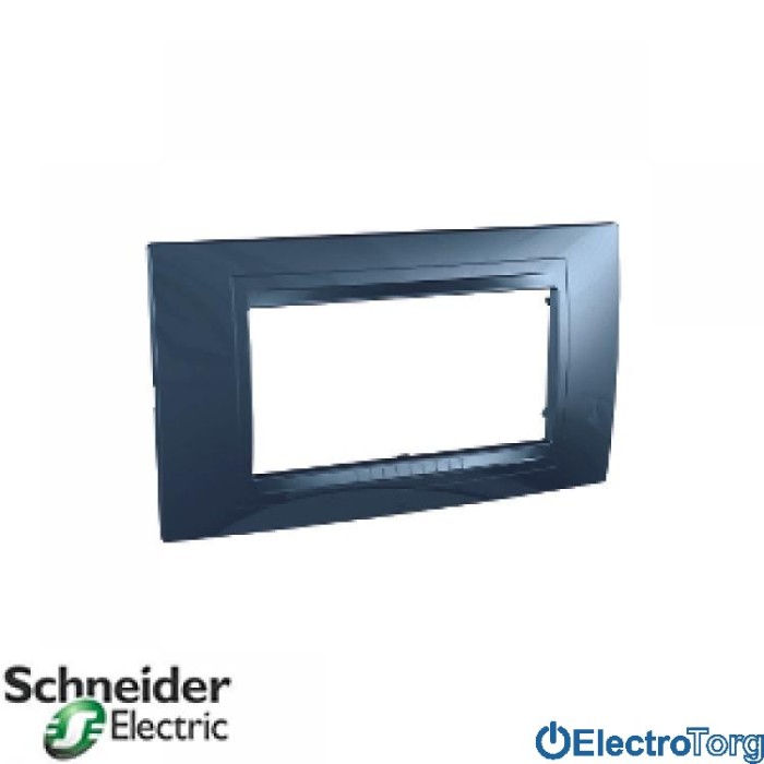 купить купить Рамка 4-модульная горизонтальная Unica Allegro Schneider  