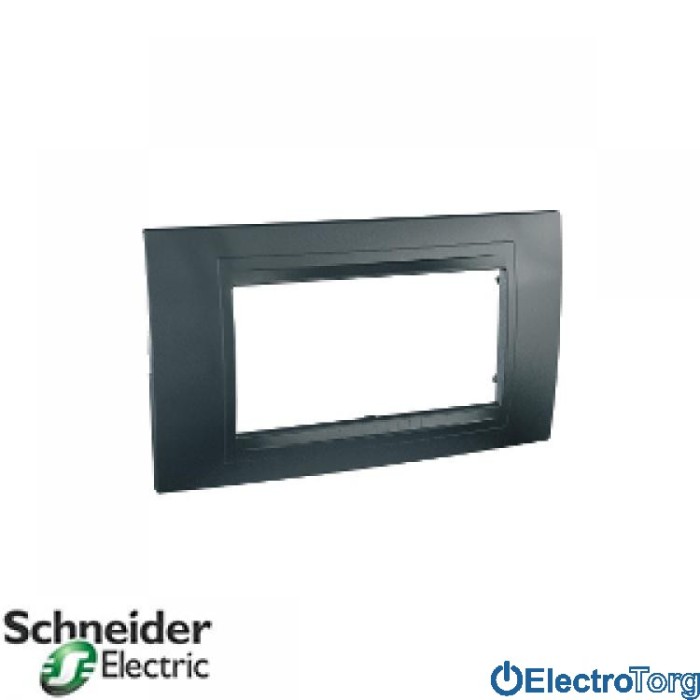 купить купить Рамка 4-модульная горизонтальная Unica Allegro Schneider  