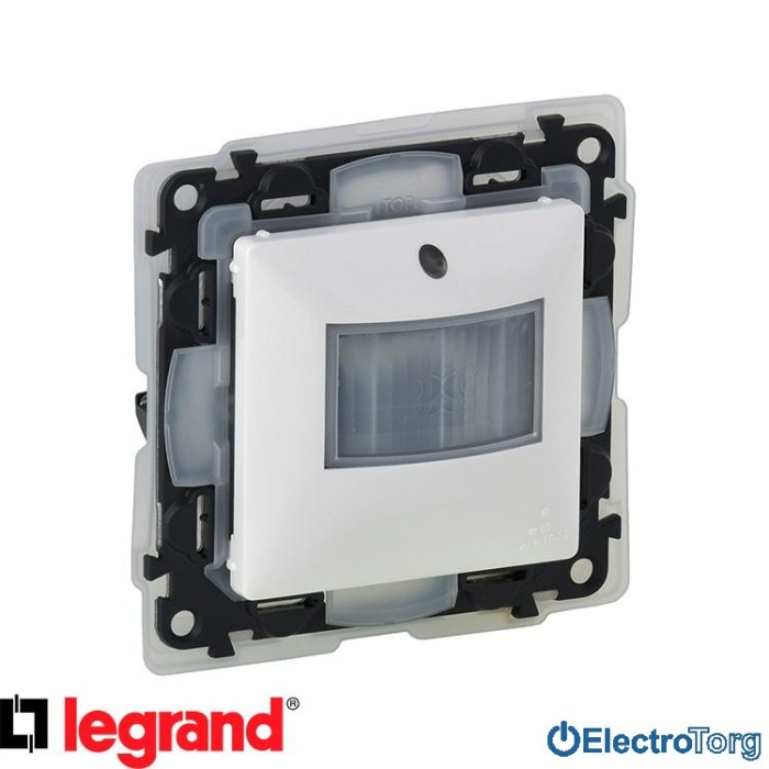 купить купить Механизм датчика движения IP44 без нейтрали белый Valena LIFE Legrand  