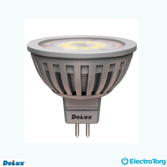 купить купить Лампа светодиодная JCDR 5Вт GU5.3 (белый) DELUX  