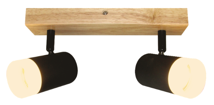 Світильник VELMAX V-TPL-SP022-2, max 35W, GU10, 220V