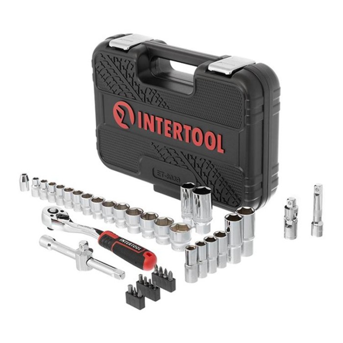 купить купить Набор инструментов 3/8&quot;, 39ед., Cr-V STORM INTERTOOL ET-8039  