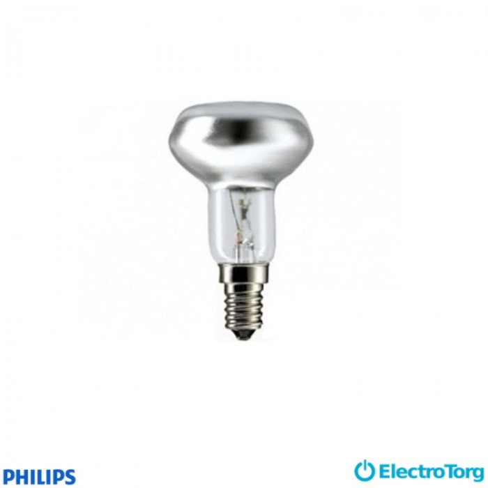 купить купить Лампа рефлекторная R50 40 W E14 (матовая) PHILIPS  