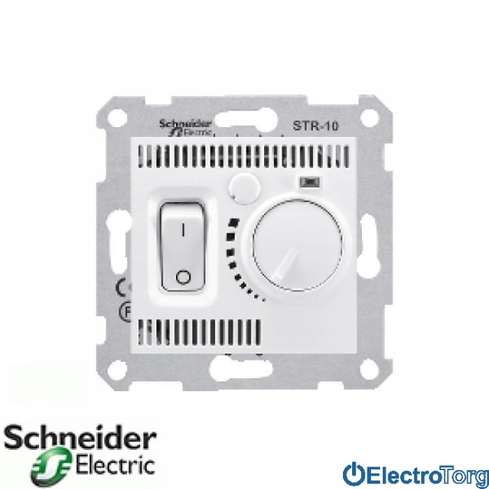 купить купить Термостат комнатный 10А белый Sedna Schneider Electric (Шнайдер Электрик)  