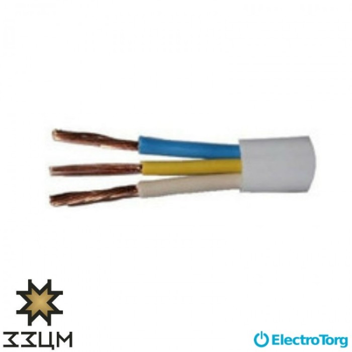 купить купить Кабель ШВВП (0.38) 3х0,75 ЗЗЦМ Electro Cable Group (ECG)  