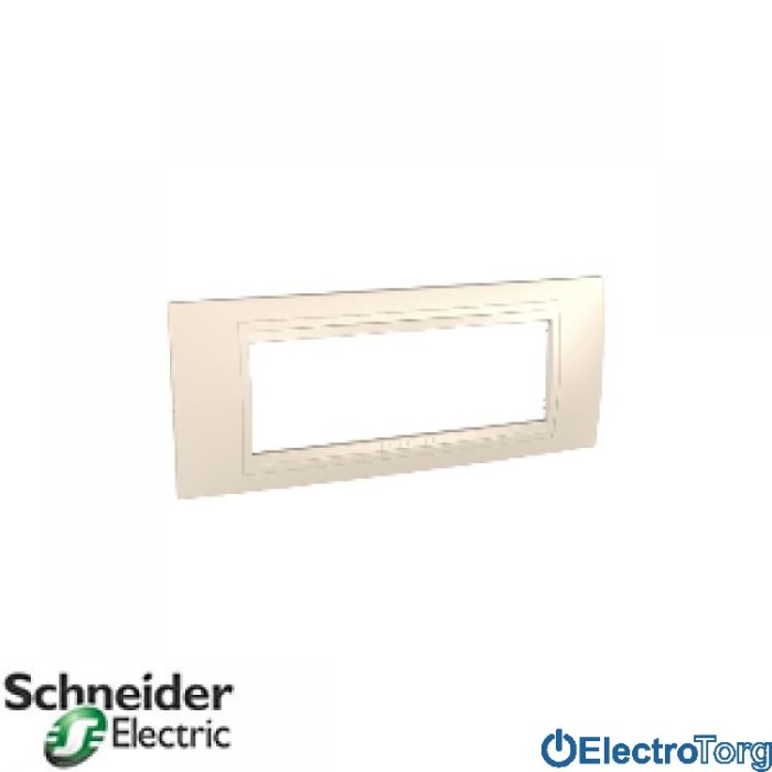 купить купить Рамка 6-модульная горизонтальная Unica Allegro Schneider  