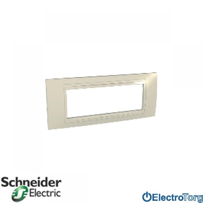 купить купить Рамка 6-модульная горизонтальная Unica Allegro Schneider  