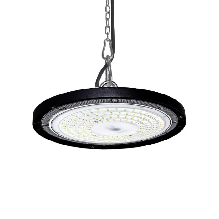 купить купить LED світильник висотний ХайБей VIDEX 100W 5000K 12000Lm 220V чорний  