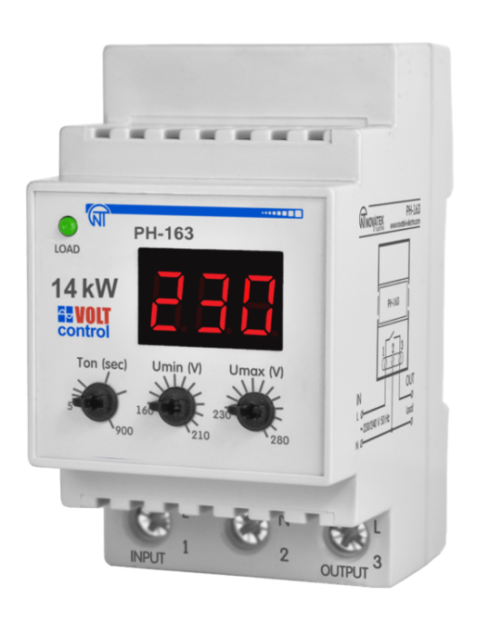 купить купить Реле напруги РН-163 (Standart), Novatek  NTRN16303  
