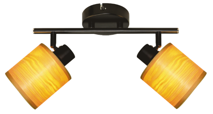 Світильник VELMAX V-TPL-SP003-2, max 35W, E14, 220V