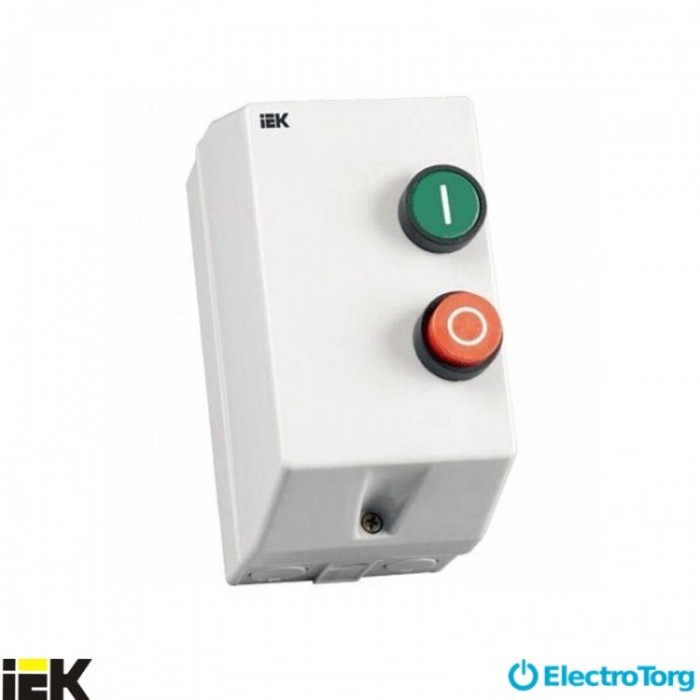 купить купить Контактор КМИ11860 18А в оболочке Ue=380В/АС3 IP54 ИЭК (IEK)  