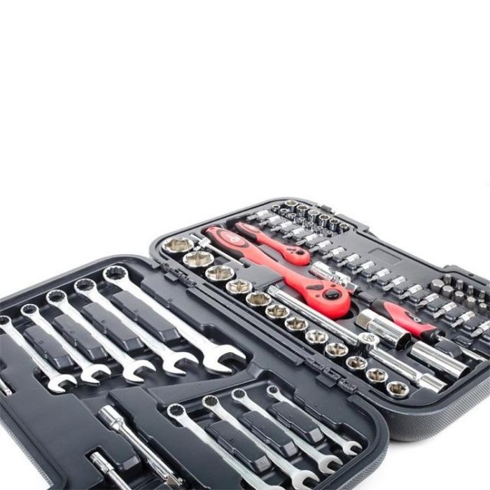 купить купить Профессиональный набор инструментов 1/2&quot;&amp;1/4&quot;; 82 ед INTERTOOL ET-6082  