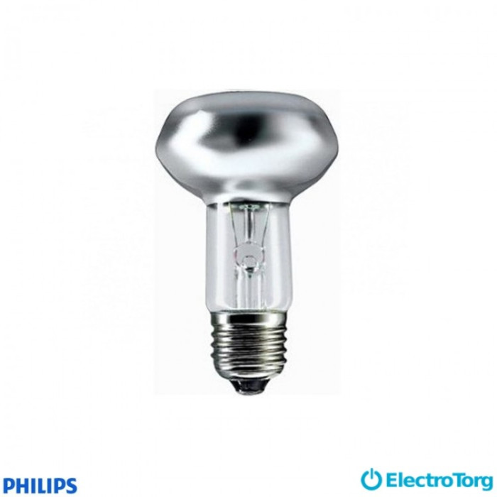 купить купить Лампа рефлекторная R63 40 W E27 (матовая) PHILIPS  