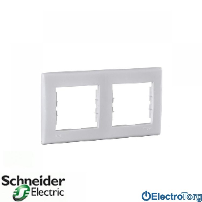 Рамка двойная IP44 горизонтальная белая Sedna Schneider Electric (Шнайдер Электрик)
