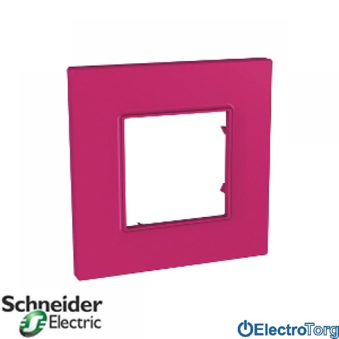 Рамка одинарная Unica Quadro Natura Schneider