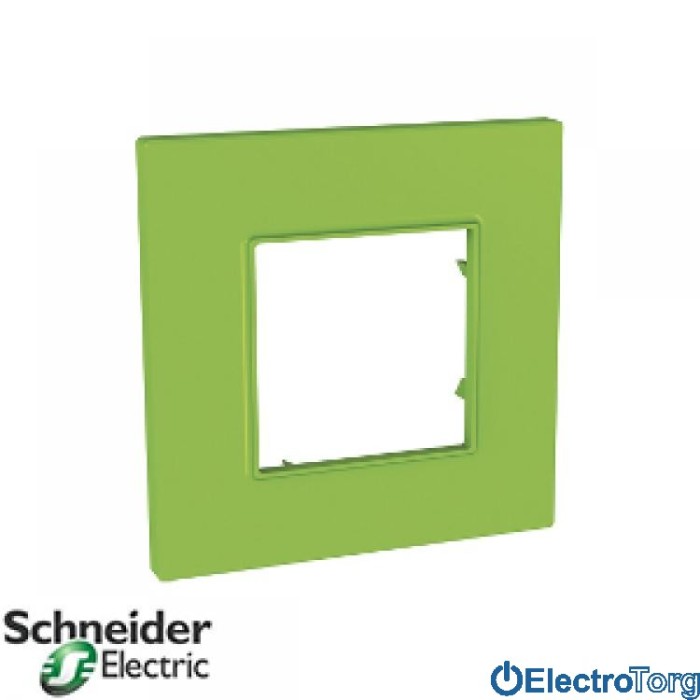 Рамка одинарная Unica Quadro Natura Schneider