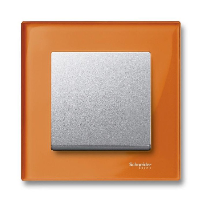 купить купить Рамка 1-м стекло оранжевый кальцит M-ELEGANCE Schneider Electric (Шнайдер Электрик)  
