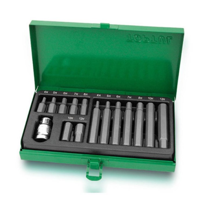 купить купить Набор бит HEX TOPTUL 10мм 15ед. GAAD1508  